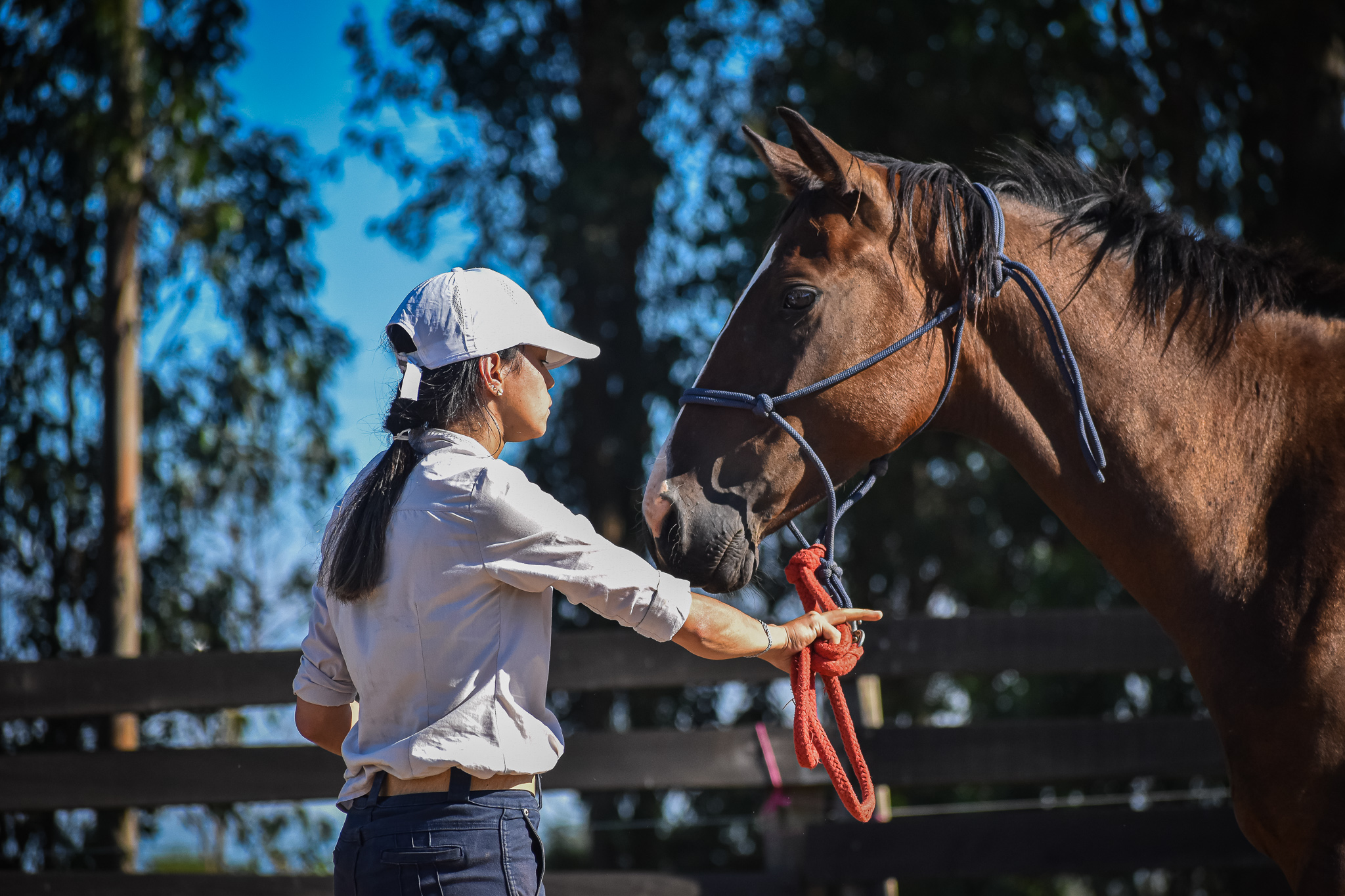 alumna en doma natural AMURA