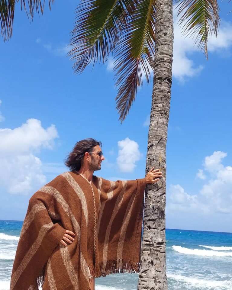 ponchos andinos