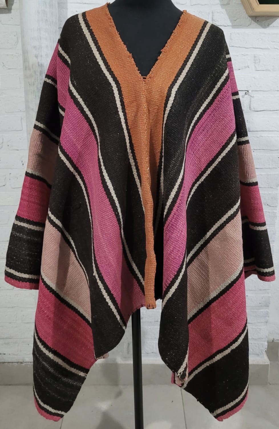 ponchos andinos hombres