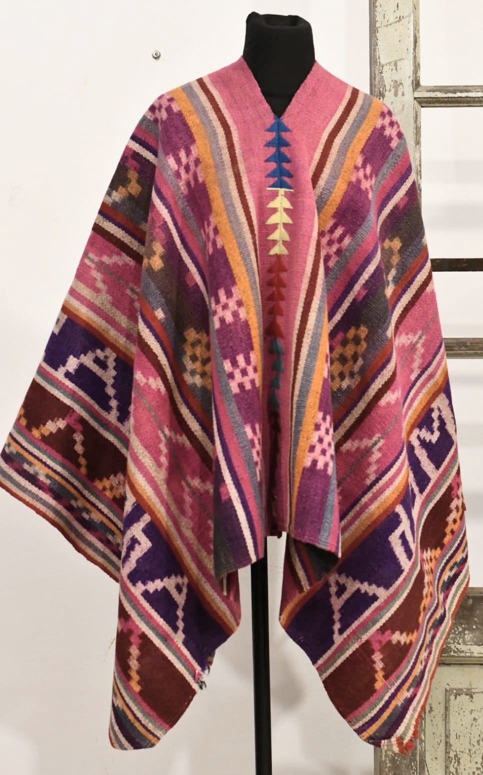 ponchos andinos con dibujos